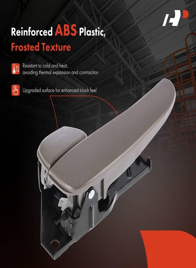 A-Premium Front or Rear Left Driver Side Interior Door Handle Compatible with Kia Optima 2001-2006, Beige, Replace# 82610-38000-BT - Image 3